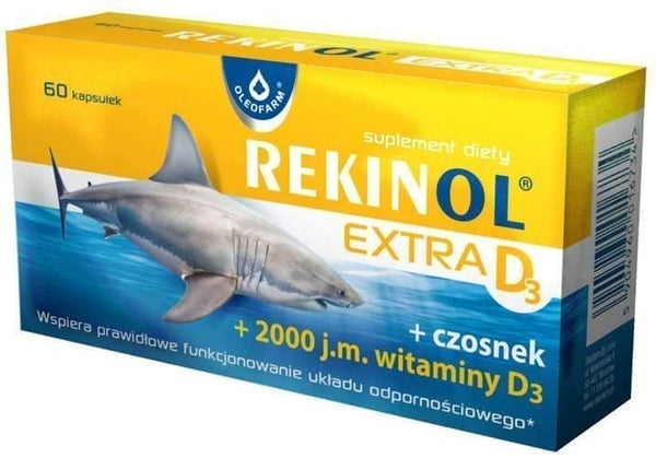 Shark liver oil Extra D3 UK