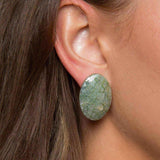 Shell clip on earrings UK