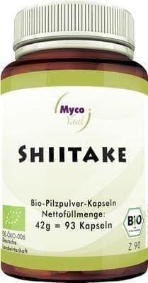 SHIITAKE MUSHROOM powder capsules organic 93 pc UK