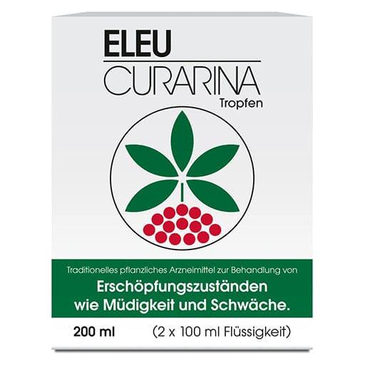 Siberian ginseng (eleutherococcus senticosus) ELEU Curarina drops UK