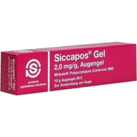 SICCAPOS Gel, itchy dry eyes conjunctivitis, keratoconjunctivitis sicca UK