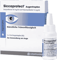 SICCAPROTECT, dexpanthenol, polyvinyl alcohol eye drops UK