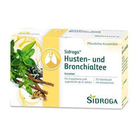 SIDROGA cough and bronchial tea filter bags UK