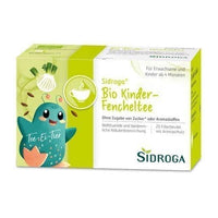 SIDROGA organic Kids children's fennel tea filter bag UK