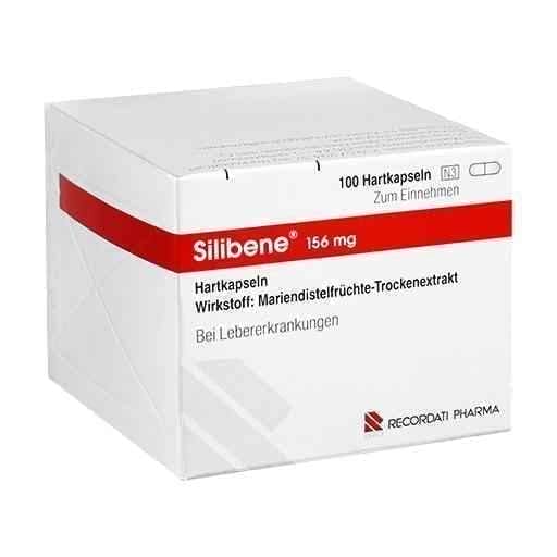 SILIBENE 156 mg hard capsules 100 pc UK