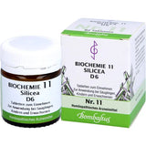 silicic acid Bombastus Biochemistry 11 Silicea D 6 tablets