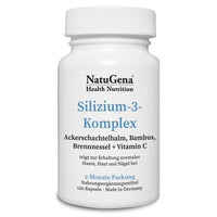 SILICON-3 complex, vitamin C high dose, vegan capsules UK