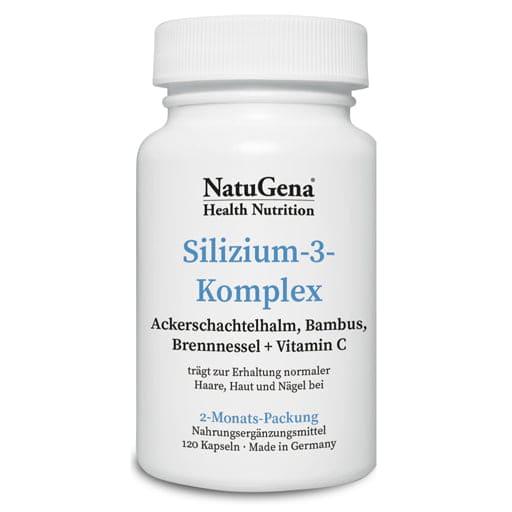 SILICON-3 complex, vitamin C high dose, vegan capsules UK