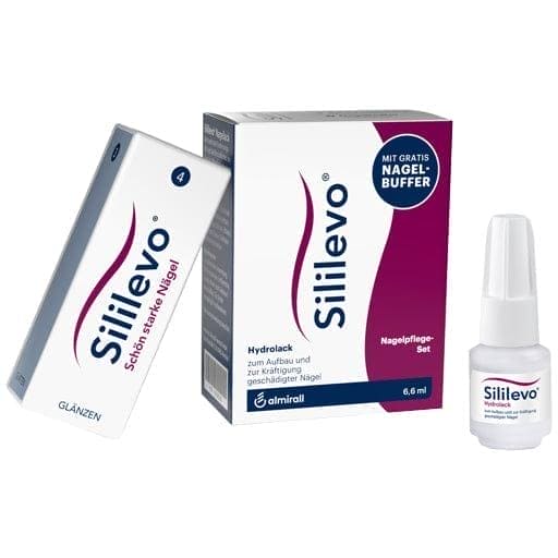 SILILEVO nail polish with nail care set UK