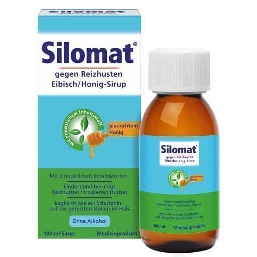 SILOMAT against irritable cough marshmallow - honey syrup 100 ml UK