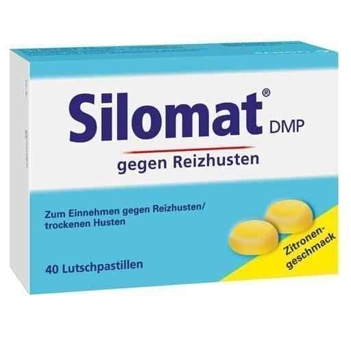 SILOMAT DMP lozenges 40 pc dextromethorphan hydrobromide UK