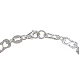 Silver link bracelet UK