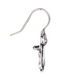 Silvermoon Sterling Silver Cat Earrings UK