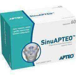 SinuAPTEO x 60 capsules, sinusitis, sinus infection, sinusitis treatment UK