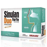 SINULAN DUO FORTE x 60 tablets, paranasal sinuses, sinus infection UK