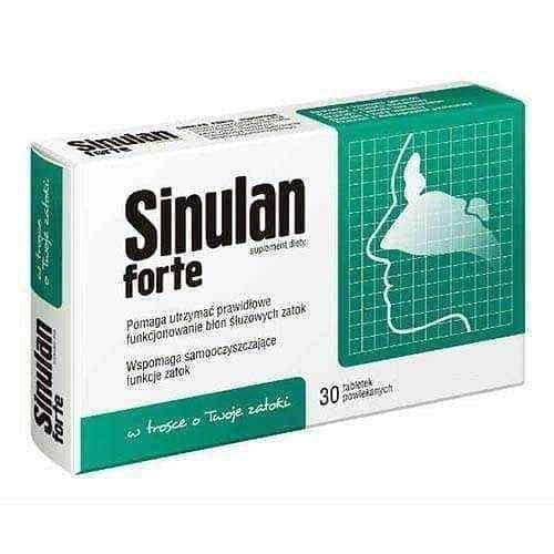 SINULAN FORTE, for children over 6 years, sinus infection symptoms UK
