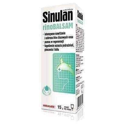 Sinulan Rinobalsam ointment to the nose 15g UK