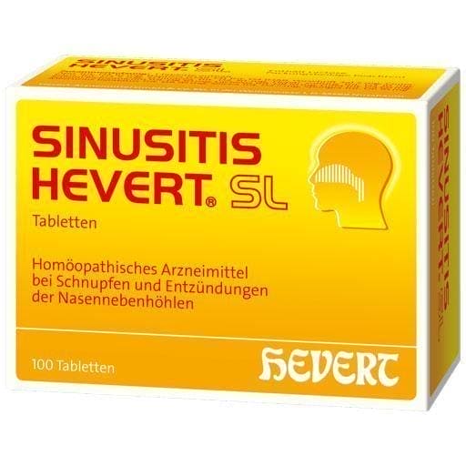 SINUSITIS HEVERT SL tablets 100 pcs UK