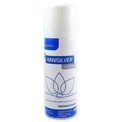 Skin abrasion treatment, Ranisilver spray, Ranisilver kadefarm UK