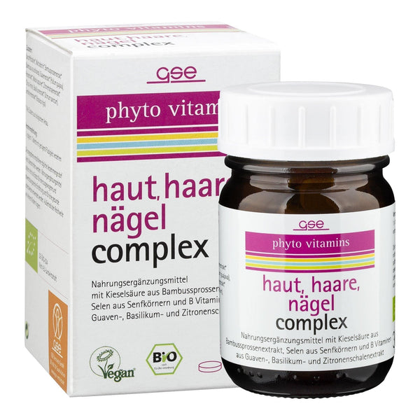 SKIN HAIR NAILS Complex organic tablets, hair skin and nail complex UK