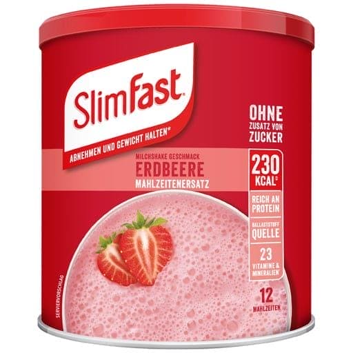 SLIM FAST, without added sugar, Powder Strawberry UK