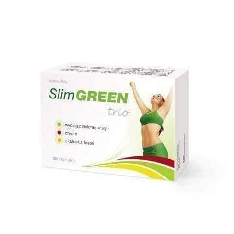 Slimgreen Trio x 30 capsules efficient preparation slimming UK