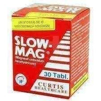 SLOW-MAG x 30 tablets. magnesium deficiency UK