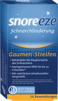 SNOREEZE snoring relief palate strips UK