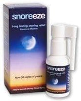 SNOREEZE throat spray, snoring reducer UK