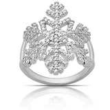 Snowflake diamond ring UK