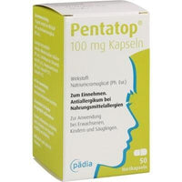 Sodium cromoglicate, food allergies, food allergy, PENTATOP capsules UK