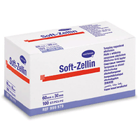 SOFT ZELLIN Flakes disinfection × 60x30mm 100 pieces UK