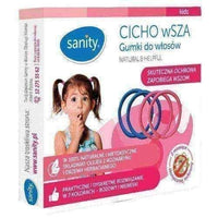 Softly wSza hair elastics x 4 pieces per pack UK