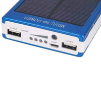 Solar powered phone charger 10000mAh Dual-USB Interface UK