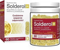 Solderol 2K Vitamin D3 2000j.mx 60 capsules of extended release UK
