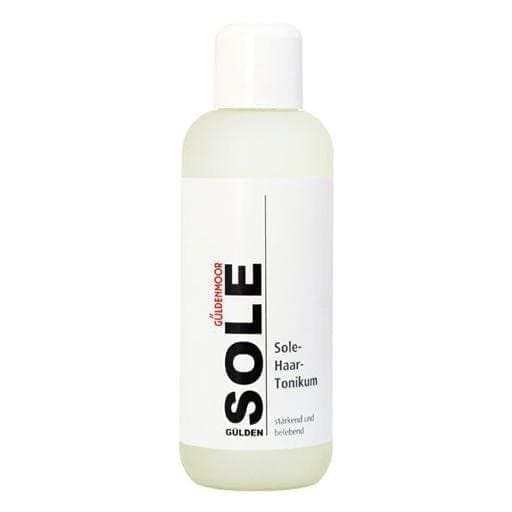 Sole hair tonic with brine and caffeine UK
