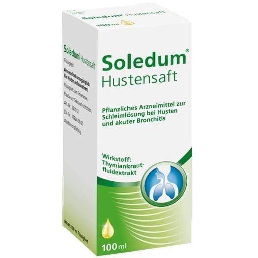 SOLEDUM cough syrup 100 ml UK