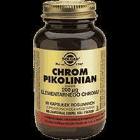 Solgar Chromium Picolinate 200μg x 90 capsules - Chromium Polynicotinate UK