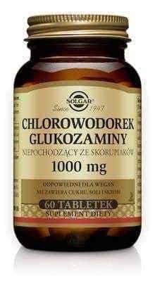 SOLGAR Glucosamine hydrochloride 1000mg x 60 tablets UK