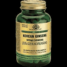 Solgar Korean Ginseng x 60 capsules UK