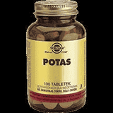 Solgar Potassium x 100 tablets UK
