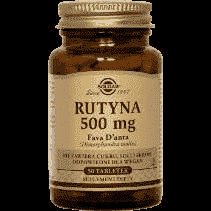 Solgar Rutin Fava D'anta x 50 tablets, Dimorphandra mollis, quercetin supplement, blood vessels UK