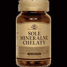 Solgar Sole Mineral chelates x 90 tablets, solgar minerals UK