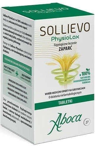 Sollievo PhysioLax x 27 tablets, constipation treatments UK