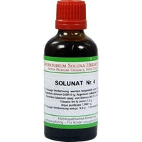 SOLUNAT No.4 drops, cancer, HIV, Lyme disease, diabetes UK