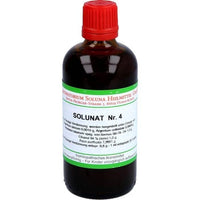 SOLUNAT No.4 drops, cancer, HIV, Lyme disease, diabetes UK