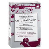 Sore throat treatment, CYSTUS Pandalis lozenges UK