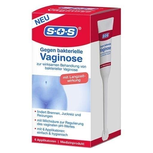 SOS BACTERIAL Vaginosis Vaginal Gel, bacterial vaginosis treatment UK