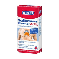 SOS HEARTBURN BLOCKER DUAL chewable tablets UK