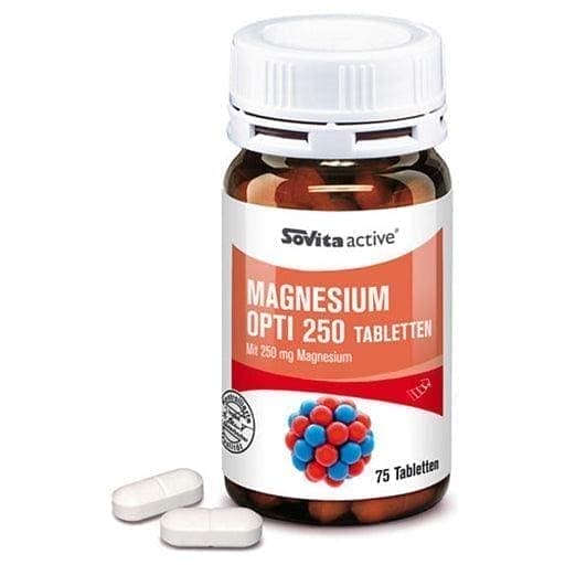 SOVITA ACTIVE Magnesium Opti 250 tablets UK